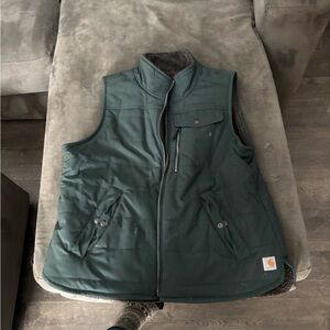 Carhartt Men's Green Insulated Vest
